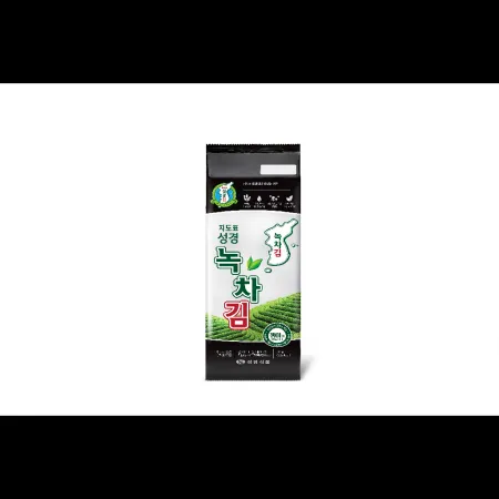 (16:30마감)녹차조각김(성경/50G/PAC(80매이상)/국내산) 이미지