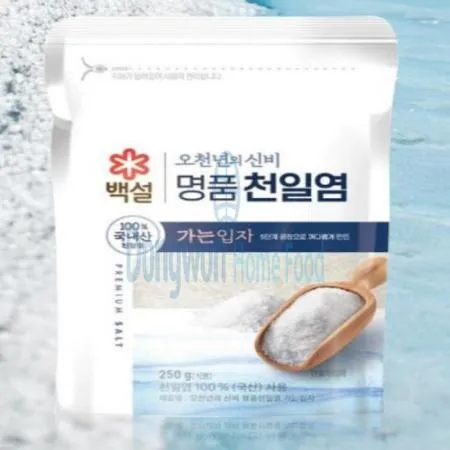 (16:30마감(D) 천일염(백설/오천년의신비/가는입자/250G)EA 이미지