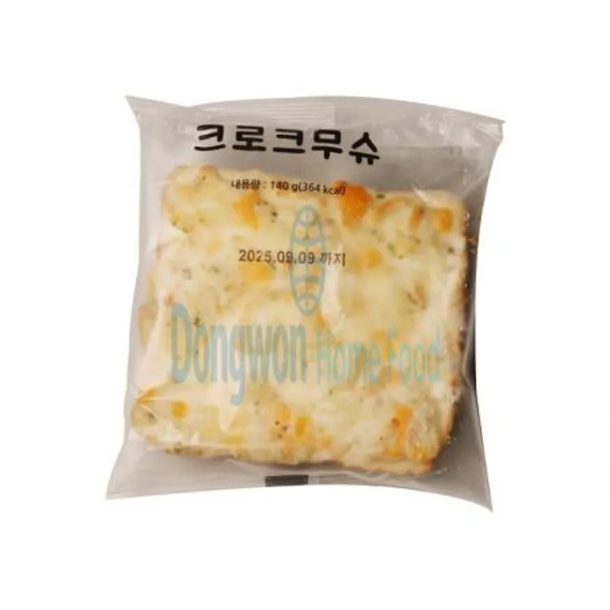 (16:30마감(D) 크로크무슈치즈토핑(BNK/냉동/140g)EA 이미지