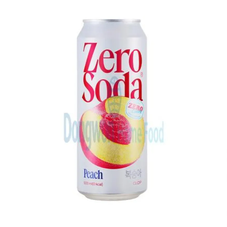 (16:30마감(D) 제로소다복숭아(클룹/500ML*24EA)BOX 이미지