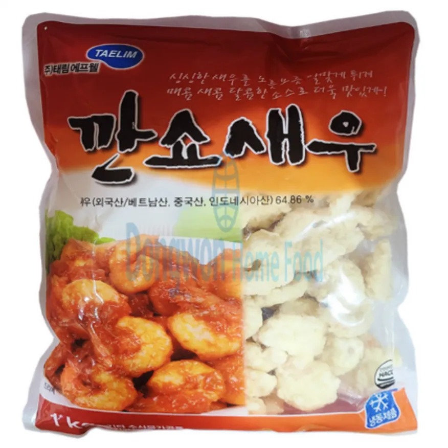 (16:30마감(D) 깐쇼새우(새우:수입산/태림/냉동/1kg) 이미지