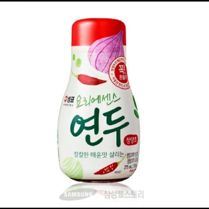 (16:30마감)연두(청양초)(275ML/EA/대두:외국산/샘표/요리에센스) 이미지