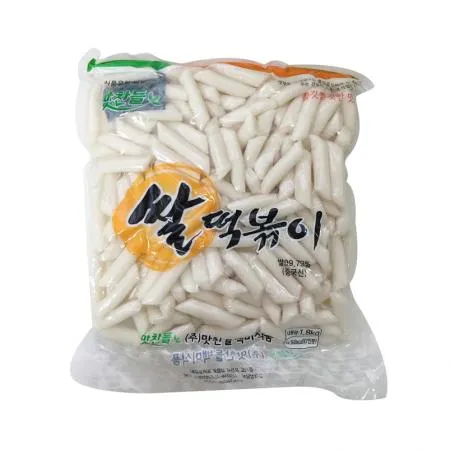 (16:30분마감)백미 쌀떡볶이떡(실온 진공_소 1.8Kg중국) 이미지