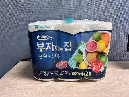 (D)키친타올(모나리자/2겹/228*114mm/125매*6롤)EA
