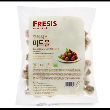 (16:30마감)미트볼(1KG (87~97EA)/ PA/우육:호주산/후레시스/돈육:국내산) 이미지