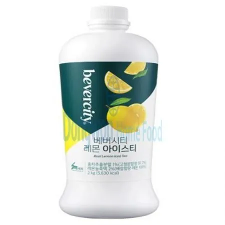 (16:30마감(D) 베버시티레몬아이스티시럽(세미/2KG)EA 이미지