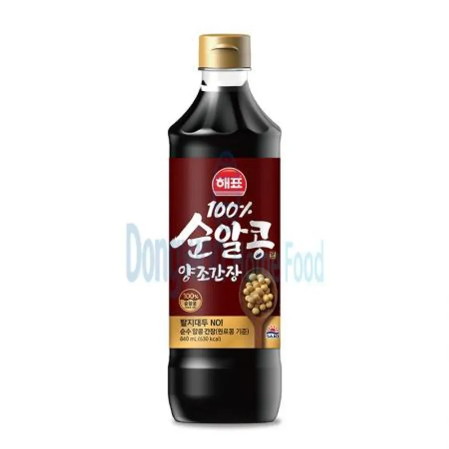(16:30마감(D) 순알콩양조간장(해표/840ml)EA 이미지