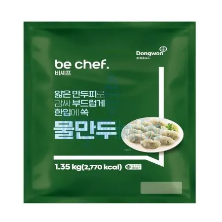 (16:30마감(D) be chef. 물만두(동원홈푸드/약150입/1.35KG)EA 이미지