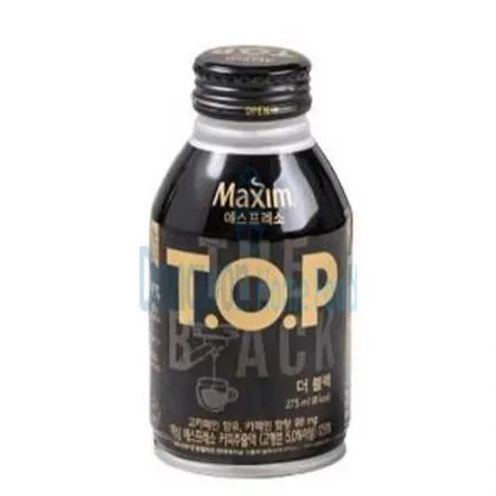 (16:30마감(D) TOP블랙아메리카노(동서/캔/275ML*24EA)BOX 이미지