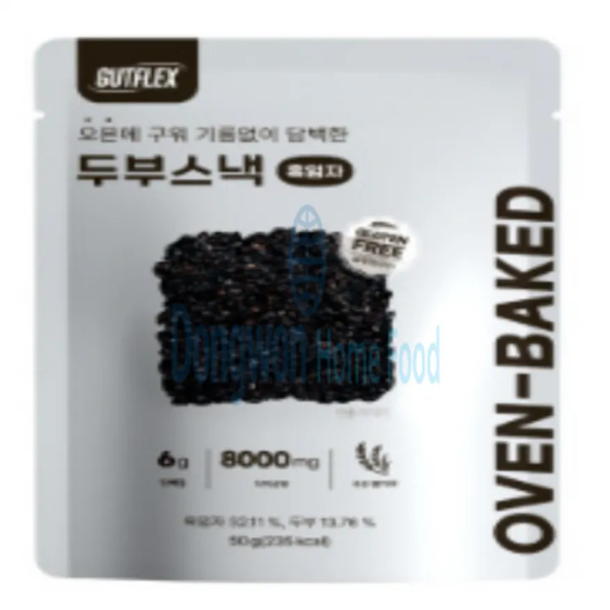 (16:30마감(D) 두부흑임자스낵(애디드바이옴/50G*10입)EA 이미지