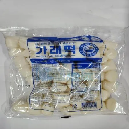 (16:30마감(D) 절단가래떡(외국산/동성/1kg)EA 이미지