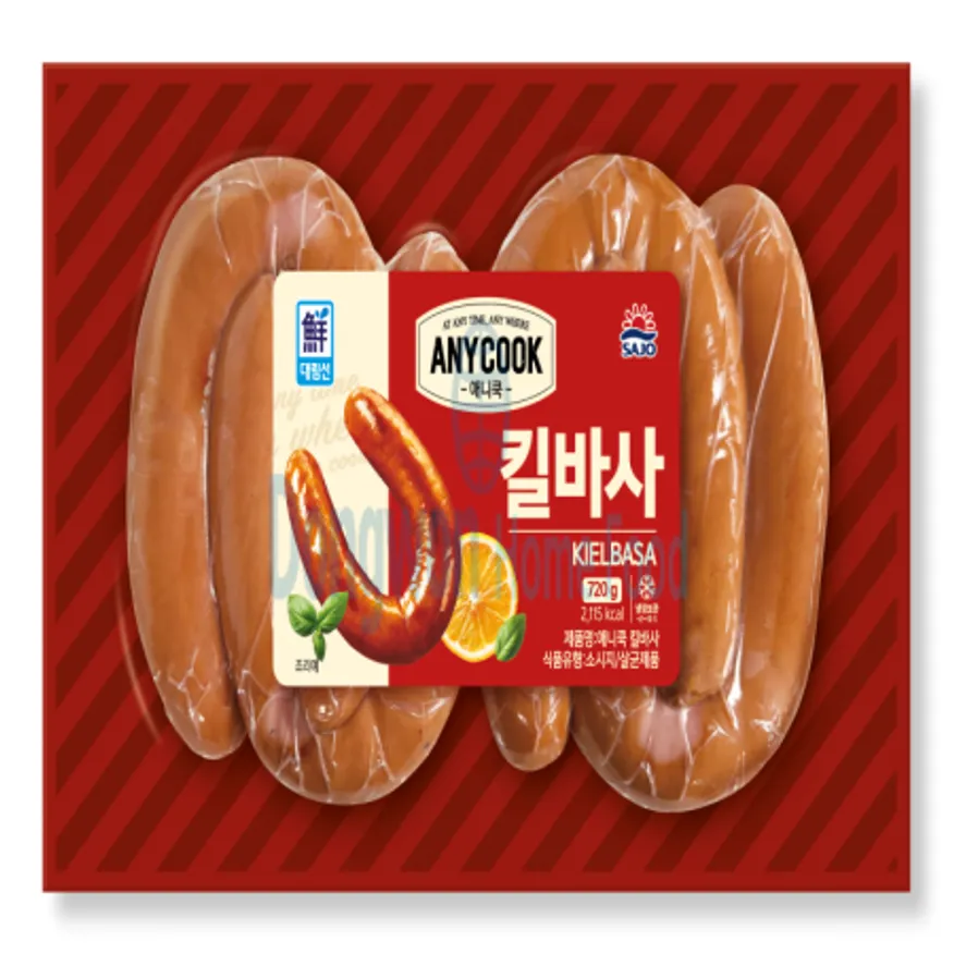(16:30마감(D) 애니쿡킬바사(사조/계육:국내산/냉장/720g)EA 이미지