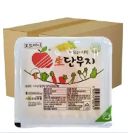 일회용미니단무지(세천팜/박스/120g*100개)