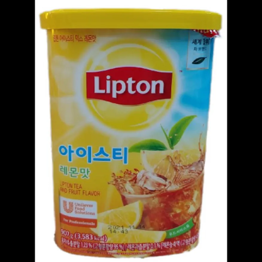 (16:30마감)립톤아이스티믹스(907G/EA/레몬맛) 이미지