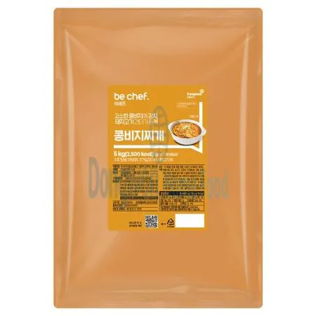 (16:30마감(D) be chef. 콩비지찌개(5KG/동원홈푸드)EA 이미지