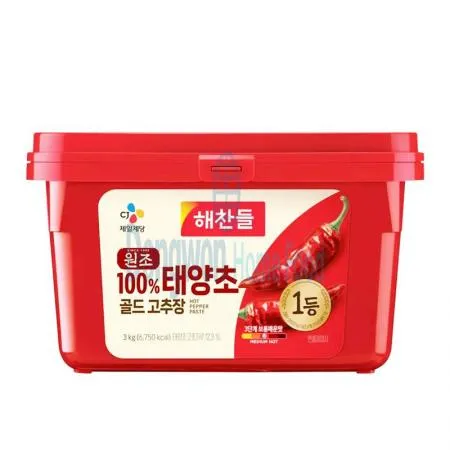 (16:30마감(D) 해찬들태양초고추장(CJ/3kg)EA 이미지
