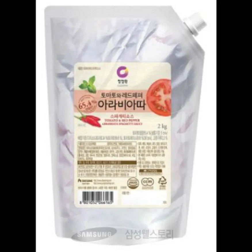 (16:30마감)아라비아따스파게티소스(2KG/EA/대상) 이미지