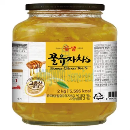 (16:30마감(D) 꿀유자차S(꽃샘/2kg)EA 이미지