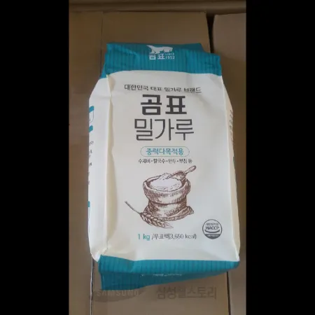 (16:30마감)곰표밀가루(1KG/EA/호주산/밀:미국/중력) 이미지