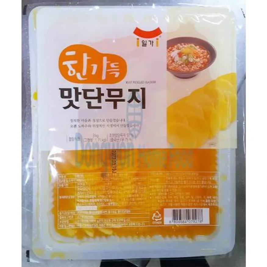 (16:30마감(D) 한가득반달단무지(중국산/일미/3kg)EA 이미지