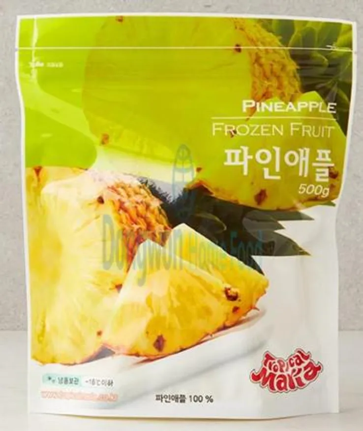 (16:30마감(D) 냉동파인애플청크(필리핀산/TM/500G)EA 이미지