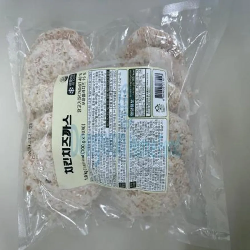 (16:30마감(D) 치킨치즈까스(상신/닭가슴살:국내산/냉동/1kg)EA 이미지