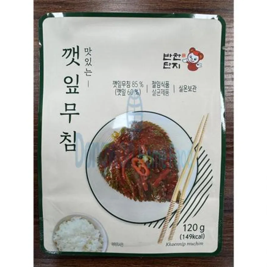 (16:30마감(D) 깻잎무침(중국산/단지/고추장/120G)EA 이미지