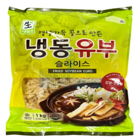 (16:30마감(D) 유부채(대두:외국산/사조대림/냉동/1kg)EA 이미지