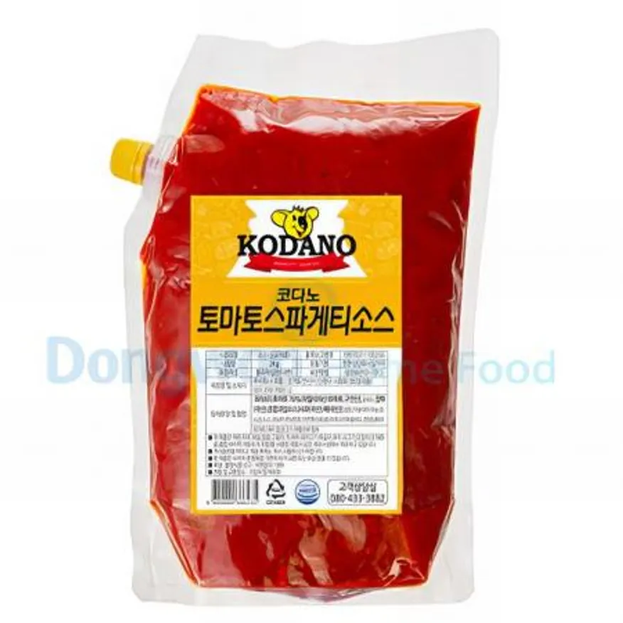 (16:30마감(D) 코다노토마토스파게티소스(조흥/2KG)EA 이미지