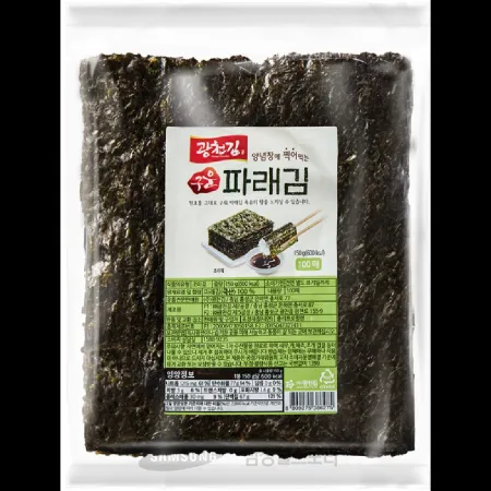 (W)구운파래김(광천김/150G(100EA)/PAC/김:국산)