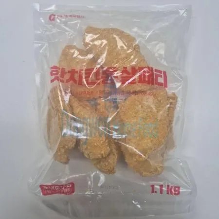 (16:30마감(D) 핫치킨통살패티(마니커/닭고기:국내산/1.1kg)EA 이미지
