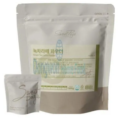 (16:30마감(D) 녹차라떼파우더(셀플러스/500G)EA 이미지