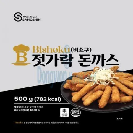 (16:30마감(D) 비쇼쿠젓가락돈까스(상신/돼지고기:국산/500g)EA 이미지