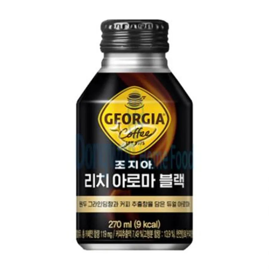 (16:30마감(D) 리치아로마블랙(코카콜라/캔/270ml*24입)BOX 이미지