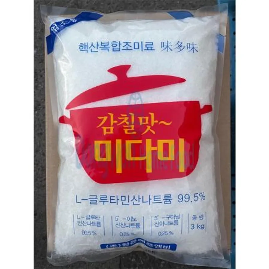(16:30마감(D) 미다미(청은/핵산조미료/3kg)EA 이미지