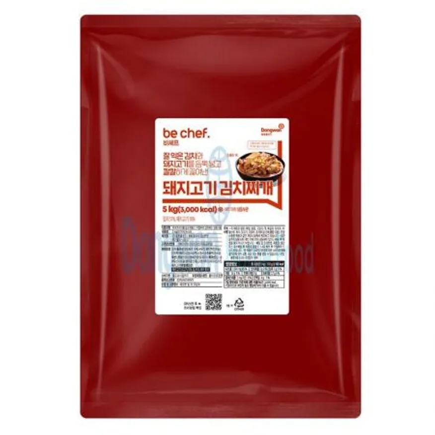 (16:30마감(D) be chef. 돼지고기김치찌개(5KG/동원홈푸드)EA 이미지