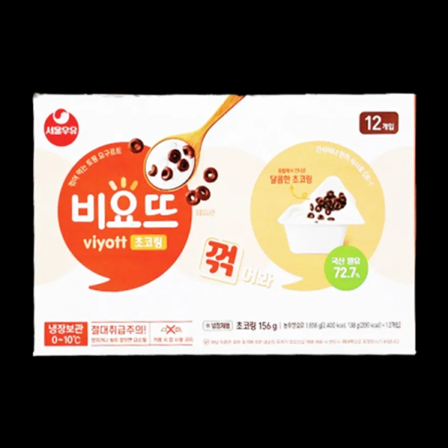 코스트코/서울우유 비요뜨 초코링 138G x 12 이미지