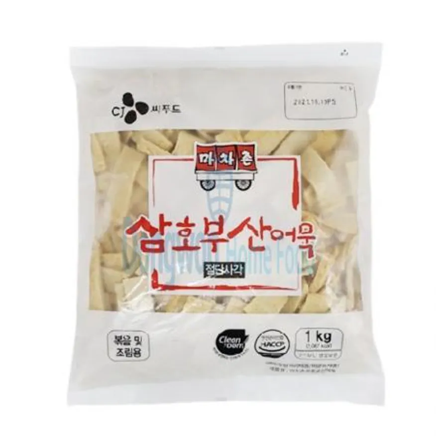 (16:30마감(D) 마차촌삼호부산어묵절단사각(밀:호주,연육:중국산/CJ씨푸드/1kg)EA 이미지