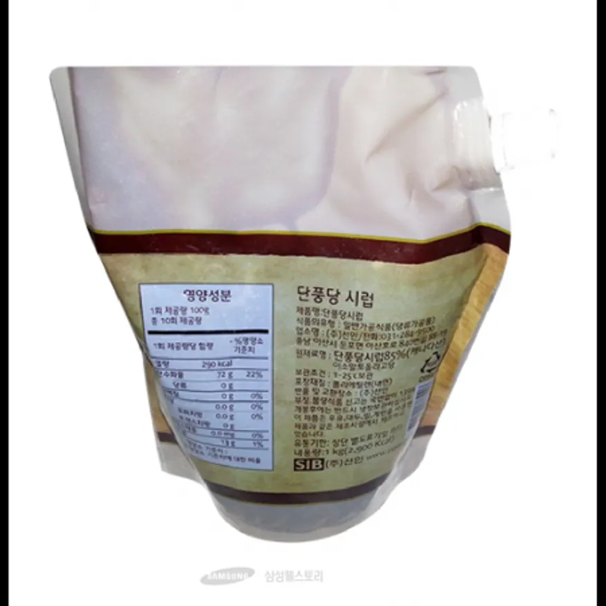 (16:30마감)단풍당시럽(선인/1KG/EA) 이미지