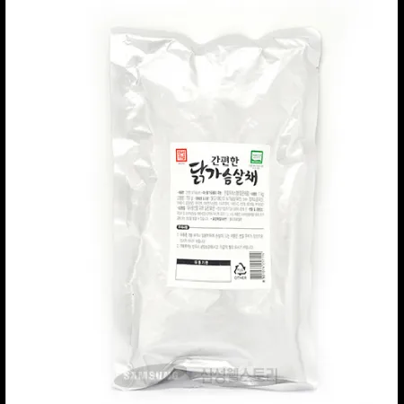 (16:30마감)RTXA간편한닭가슴살채(한성기업/1KG(닭가슴살700G)/P/계육:국내산)