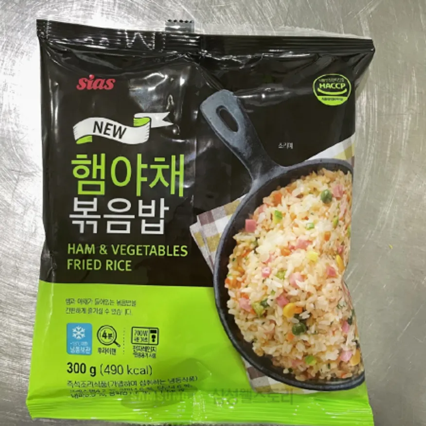 (16:30마감)햄야채볶음밥(시아스/7.5KG(300G*25EA)/BOX/쌀:미국산) 이미지