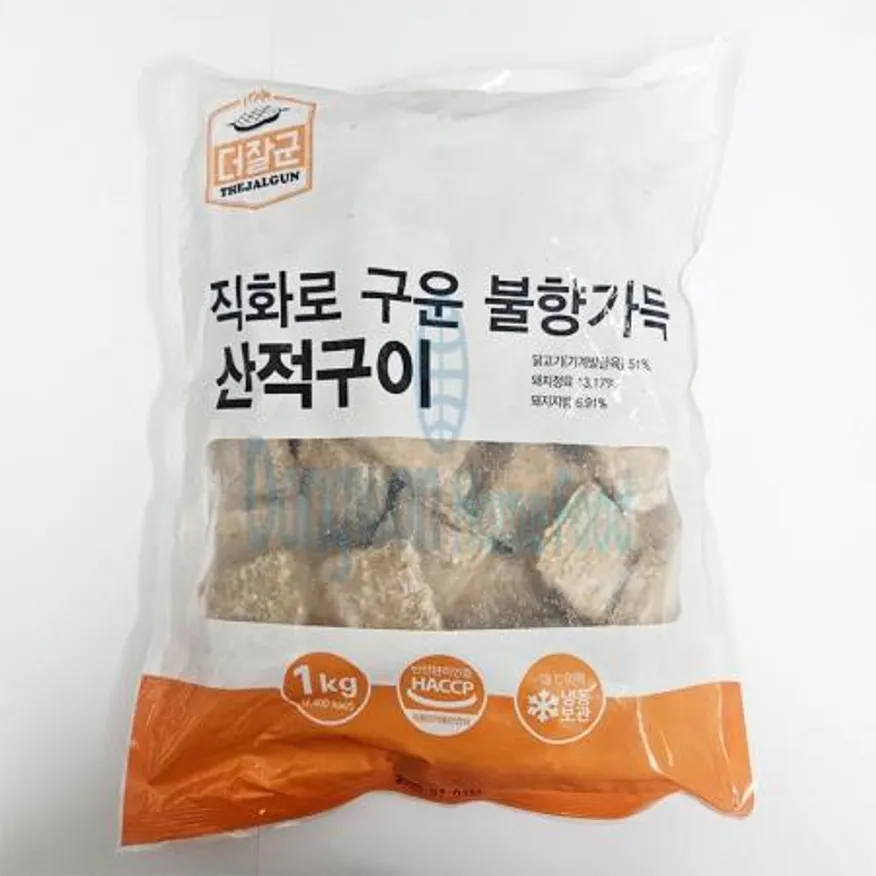 (16:30마감(D) 더잘군불향가득산적구이(국일/닭고기,돼지고기:국내산/1kg)EA 이미지