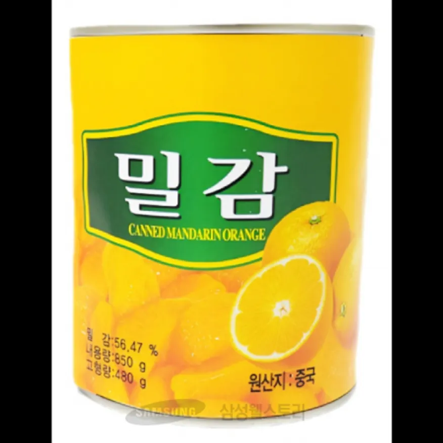 (16:30마감)밀감캔(850G/EA/중국산/삼양사) 이미지