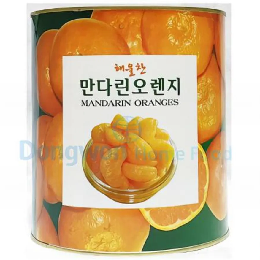 (16:30마감(D) 밀감캔(중국산/삼도/해울찬/3KG/만다린오렌지)EA 이미지
