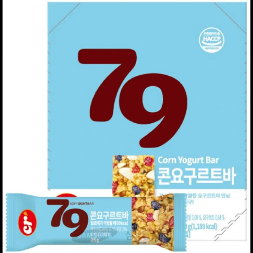 (16:30마감)79콘요구르트바(씨알푸드/300G(25G*12EA)/PAC) 이미지