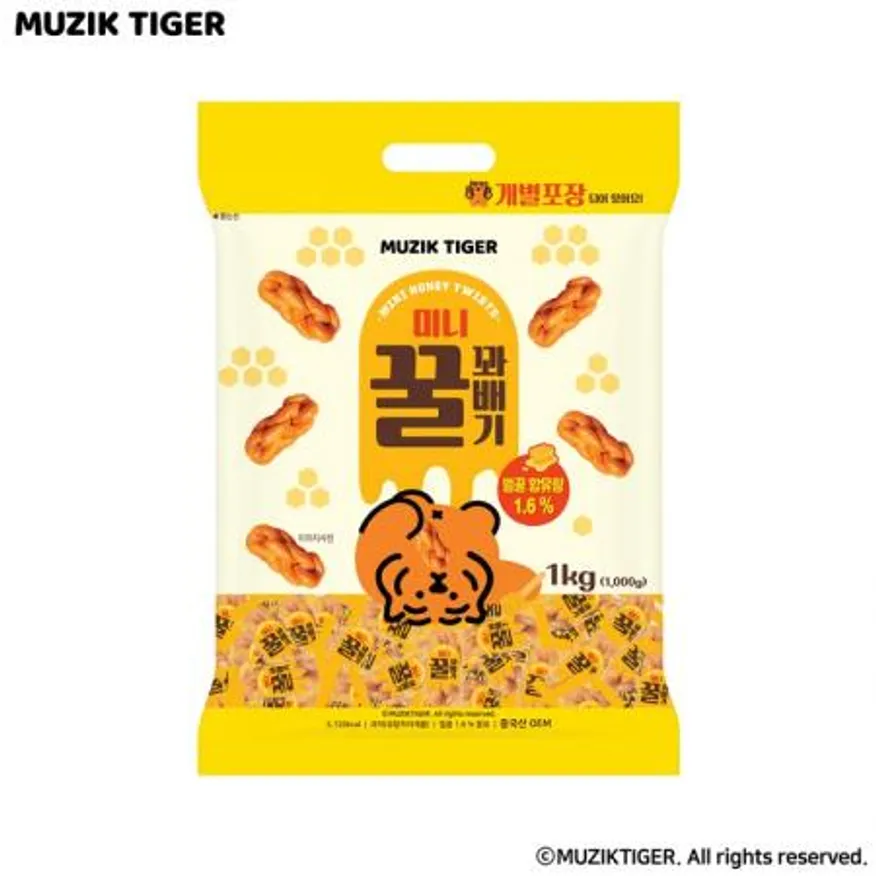 (16:30마감(D) 미니꿀꽈배기(무직타이거/1kg)EA 이미지