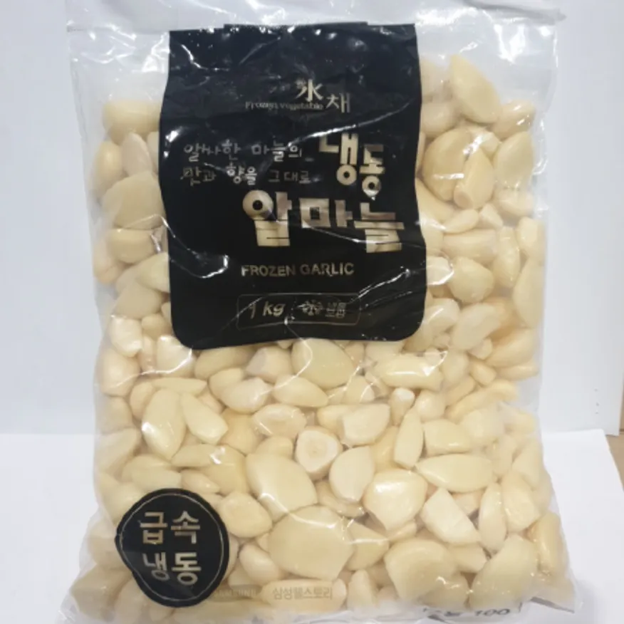 (16:30마감)냉동알마늘(농우/1KG/PAC/중국산) 이미지