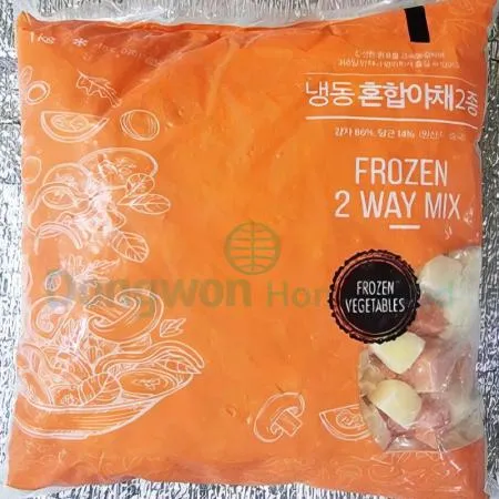 (16:30마감(D) 혼합야채2종(중국산/글로벌/냉동/감자,당근/1kg)EA 이미지