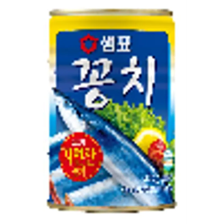 (16:30마감)샘표꽁치캔,꽁치:대만산,외식,400G/EA 이미지
