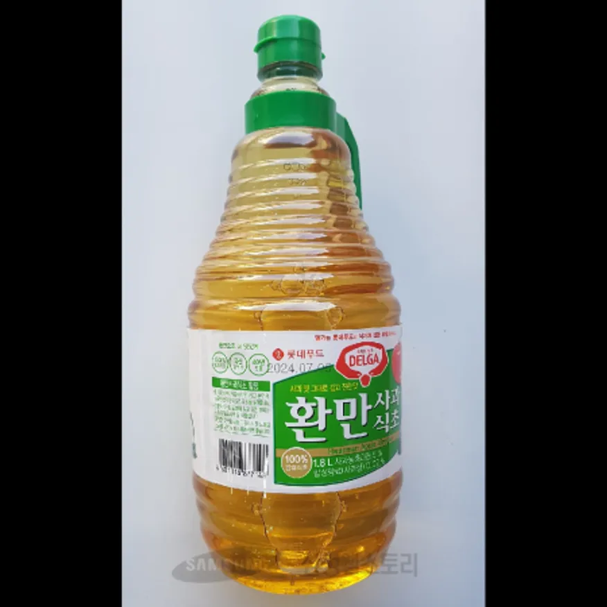 (16:30마감)사과식초(롯데삼강/1.8L/EA/환만) 이미지